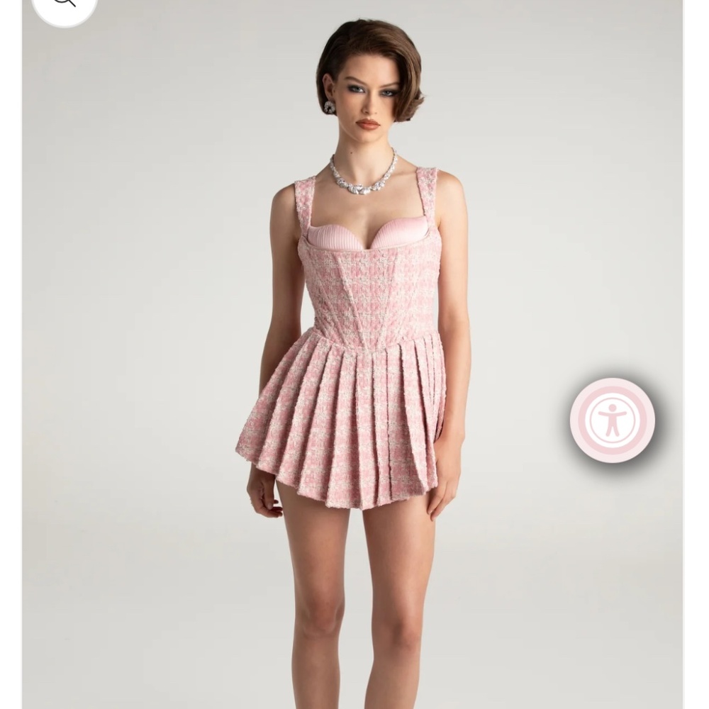 Nana Jacqueline tweed dress